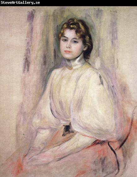 Pierre Renoir Young Woman Seated